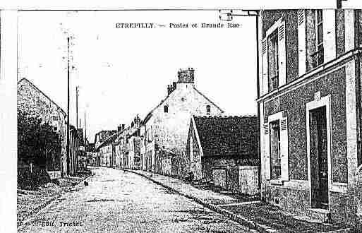 Ville de ETREPILLY Carte postale ancienne