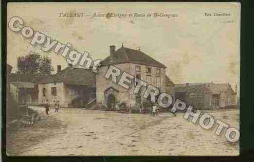 Ville de ETRIGNY Carte postale ancienne