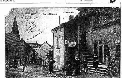 Ville de ETRIGNY Carte postale ancienne