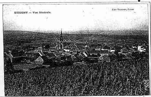 Ville de ETRIGNY Carte postale ancienne