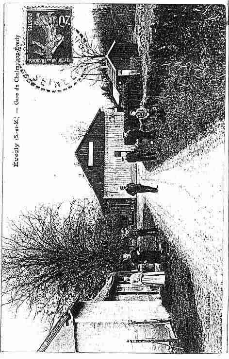 Ville de EVERLY Carte postale ancienne Ville de EVERLY Carte postale ancienne