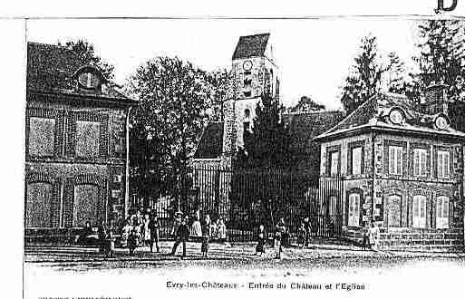 Ville de EVRYGREGYSURYERRE Carte postale ancienne