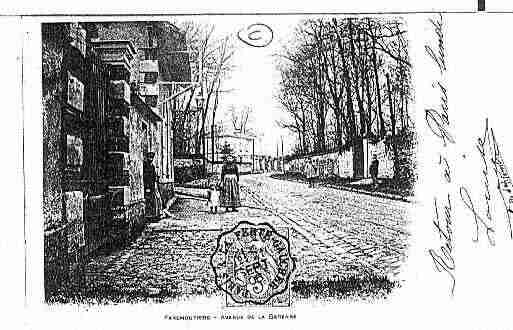 Ville de FAREMOUTIERS Carte postale ancienne