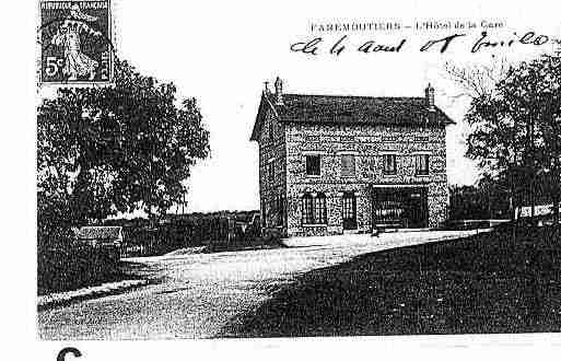 Ville de FAREMOUTIERS Carte postale ancienne