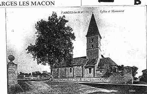 Ville de FARGESLESMACON Carte postale ancienne Ville de FARGESLESMACON Carte postale ancienne