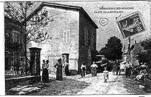 Ville de FARGESLESMACON Carte postale ancienne