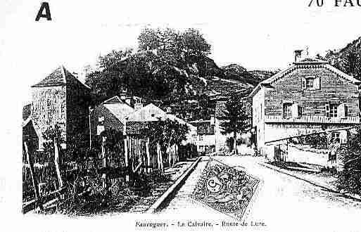 Ville de FAUCOGNEYETLAMER Carte postale ancienne