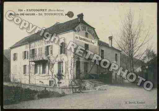 Ville de FAUCOGNEYETLAMER Carte postale ancienne