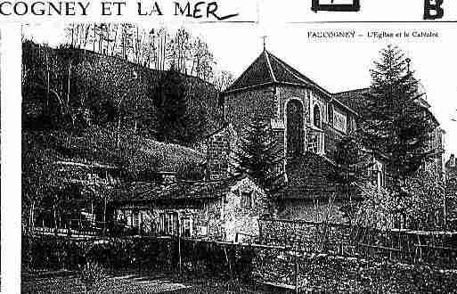 Ville de FAUCOGNEYETLAMER Carte postale ancienne