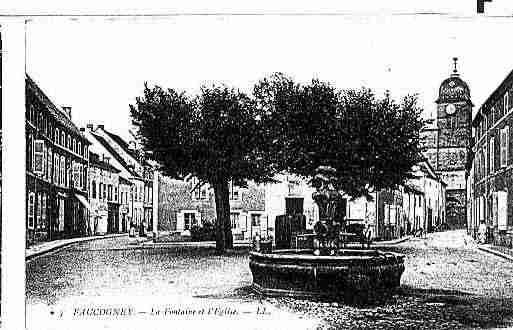 Ville de FAUCOGNEYETLAMER Carte postale ancienne