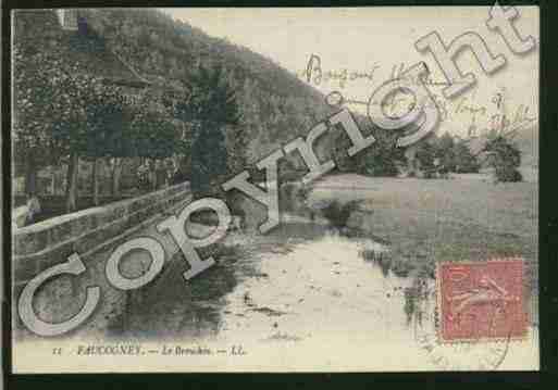 Ville de FAUCOGNEYETLAMER Carte postale ancienne Ville de FAUCOGNEYETLAMER Carte postale ancienne
