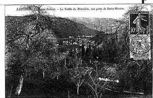 Ville de FAUCOGNEYETLAMER Carte postale ancienne