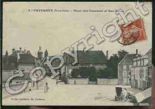 Ville de FAVERNEY Carte postale ancienne Ville de FAVERNEY Carte postale ancienne