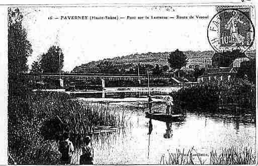 Ville de FAVERNEY Carte postale ancienne