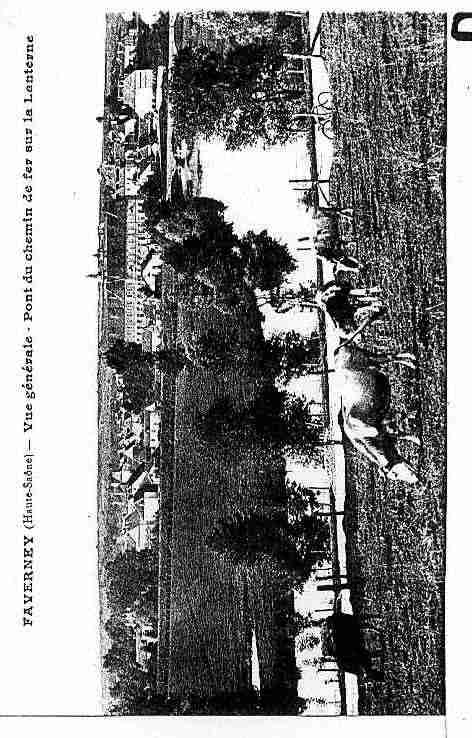 Ville de FAVERNEY Carte postale ancienne Ville de FAVERNEY Carte postale ancienne