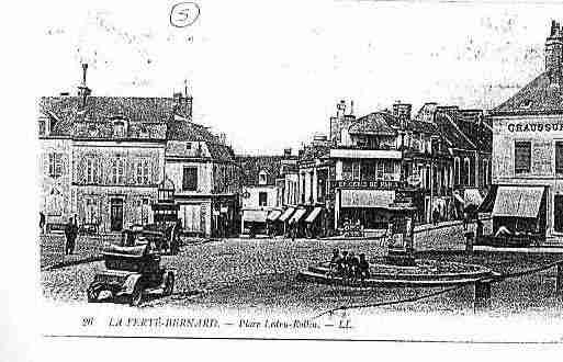 Ville de FERTEBERNARD(LA) Carte postale ancienne