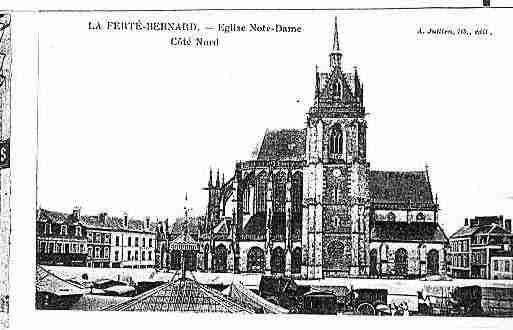 Ville de FERTEBERNARD(LA) Carte postale ancienne