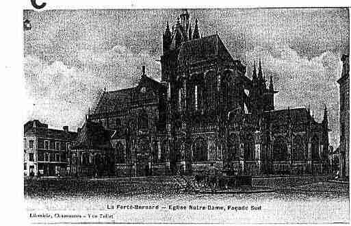Ville de FERTEBERNARD(LA) Carte postale ancienne