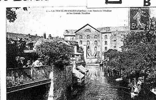 Ville de FERTEBERNARD(LA) Carte postale ancienne