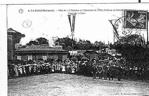 Ville de FERTEBERNARD(LA) Carte postale ancienne