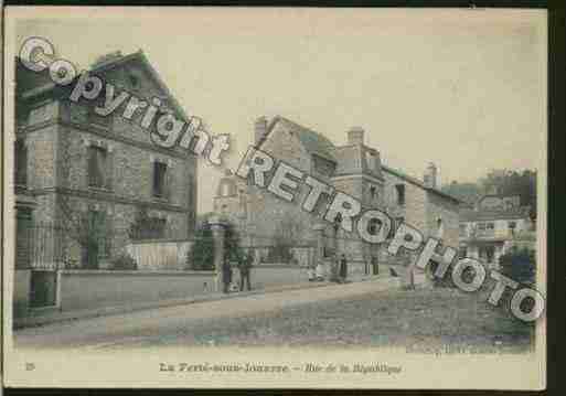 Ville de FERTESOUSJOUARRE(LA) Carte postale ancienne