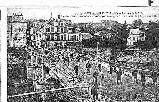 Ville de FERTESOUSJOUARRE(LA) Carte postale ancienne