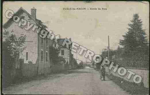 Ville de FLACELESMACON Carte postale ancienne