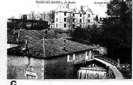 Ville de FLACELESMACON Carte postale ancienne