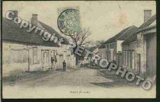 Ville de FLAGY Carte postale ancienne