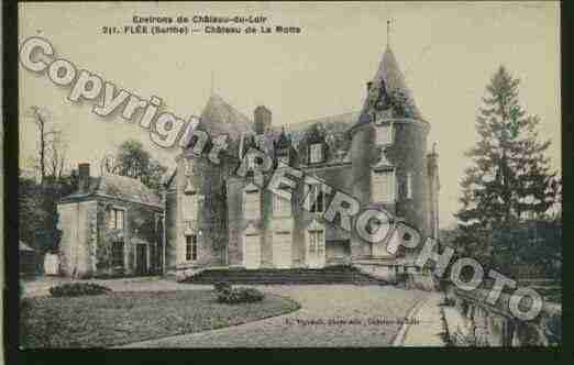 Ville de FLEE Carte postale ancienne