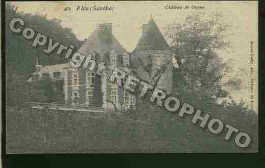 Ville de FLEE Carte postale ancienne