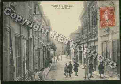 Ville de FLEURIE Carte postale ancienne