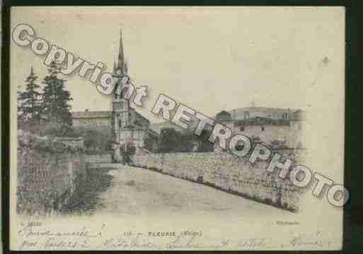 Ville de FLEURIE Carte postale ancienne