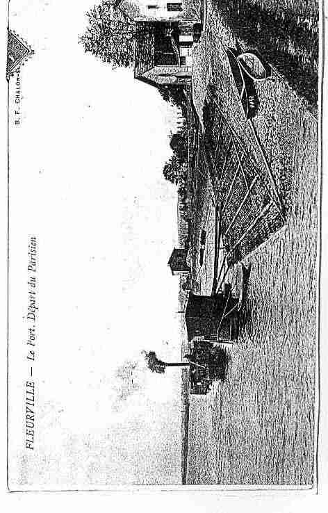 Ville de FLEURVILLE Carte postale ancienne