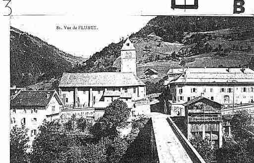 Ville de FLUMET Carte postale ancienne Ville de FLUMET Carte postale ancienne