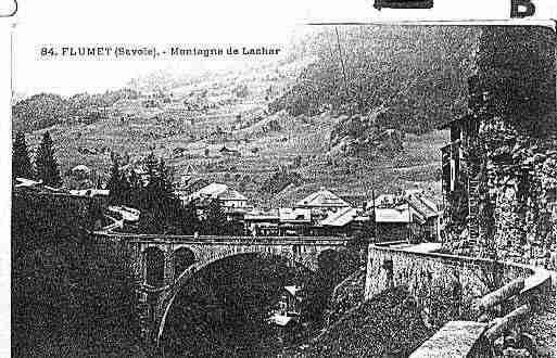 Ville de FLUMET Carte postale ancienne Ville de FLUMET Carte postale ancienne