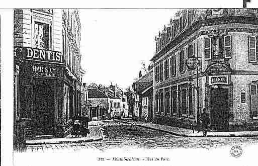 Ville de FONTAINEBLEAU Carte postale ancienne