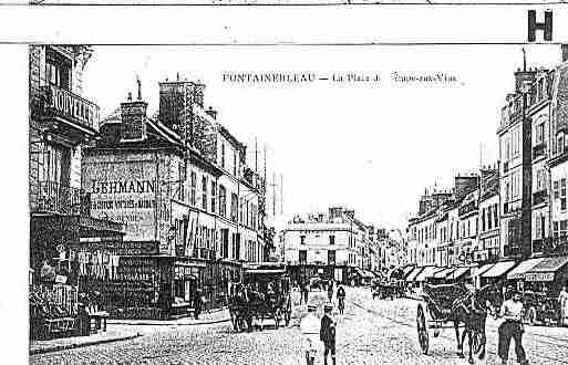 Ville de FONTAINEBLEAU Carte postale ancienne