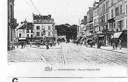 Ville de FONTAINEBLEAU Carte postale ancienne