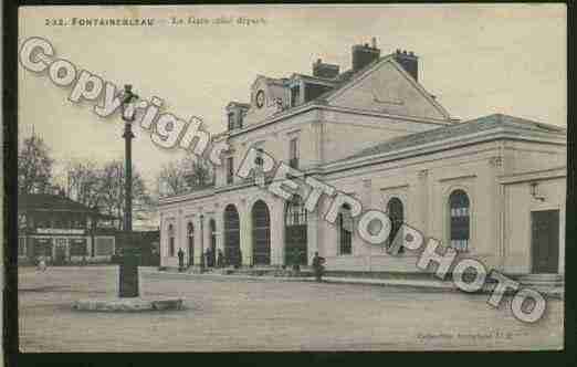 Ville de FONTAINEBLEAU Carte postale ancienne