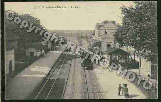 Ville de FONTAINEBLEAU Carte postale ancienne