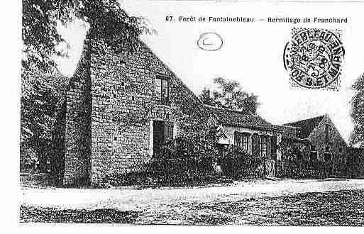 Ville de FONTAINEBLEAU Carte postale ancienne