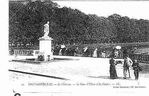 Ville de FONTAINEBLEAU Carte postale ancienne