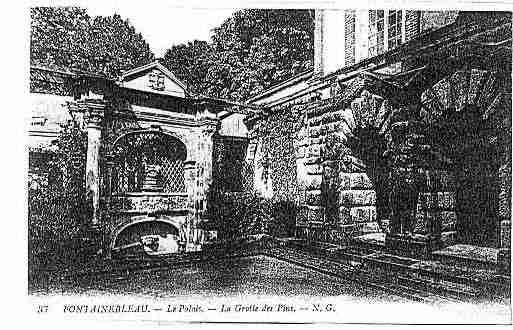 Ville de FONTAINEBLEAU Carte postale ancienne