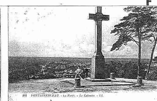 Ville de FONTAINEBLEAU Carte postale ancienne