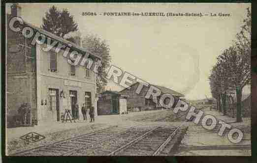 Ville de FONTAINELESLUXEUIL Carte postale ancienne