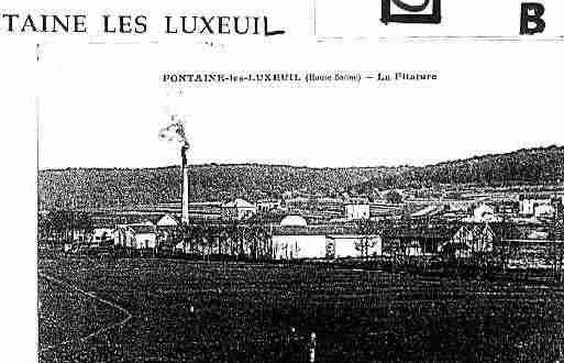 Ville de FONTAINELESLUXEUIL Carte postale ancienne