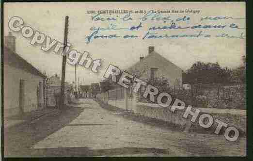 Ville de FONTENAILLES Carte postale ancienne