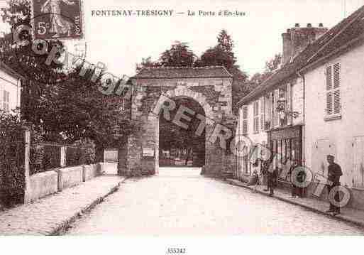 Ville de FONTENAYTRESIGNY Carte postale ancienne