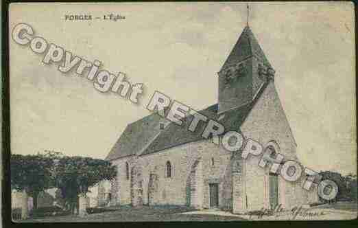 Ville de FORGES Carte postale ancienne